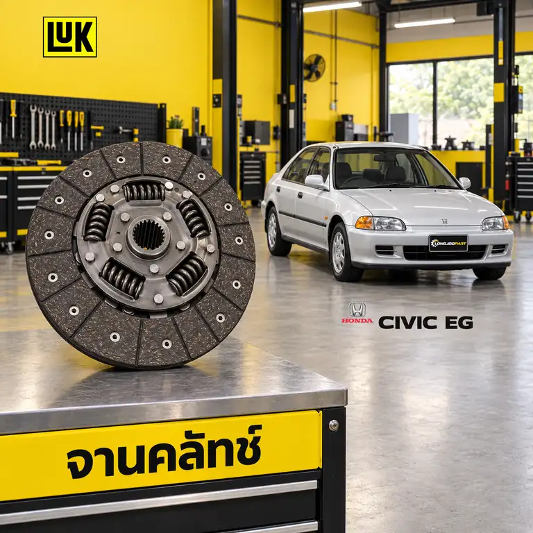 จานคลัทช์ LUK 320 0137 10 — Civic 1.6 V-tec D16A