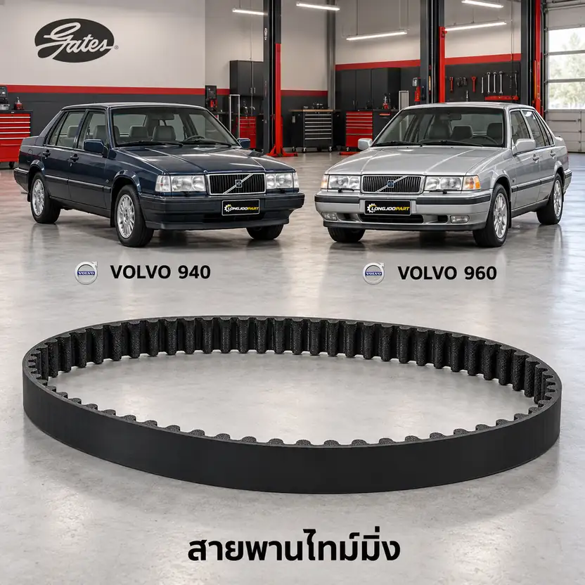 สายพานไทม์มิ่ง GATES T1183 — กลม B200-B230 940 960 2.3 8V รุ่นหลัง
