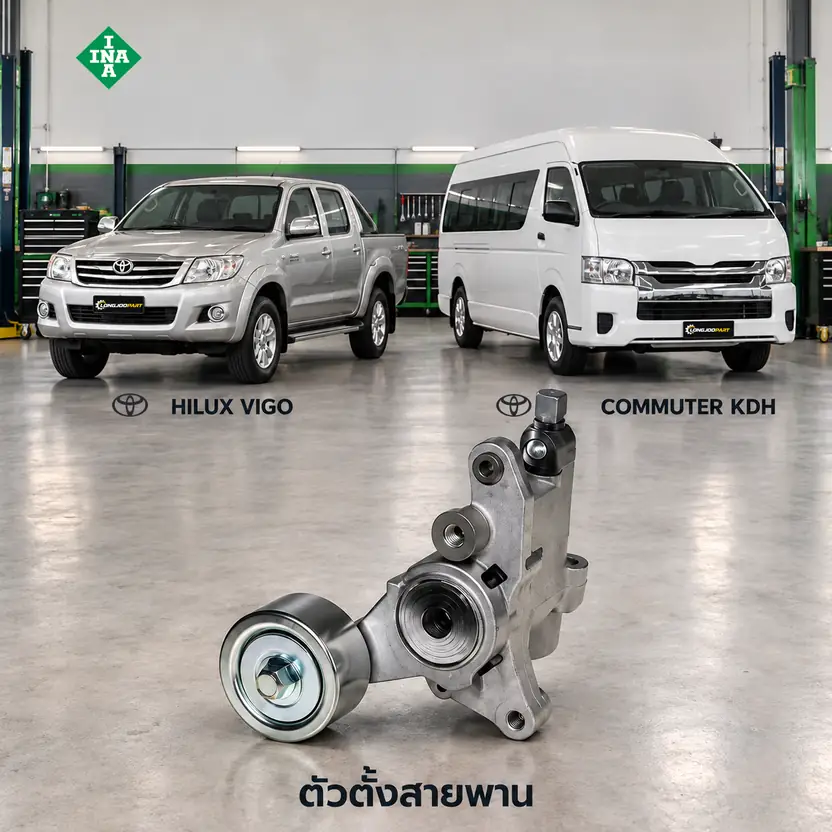 ตัวตั้งสายพาน INA 534 0360 10 — ชุดตั้งสายพาน 1-2KD Vigo KUN1-2#, Commuter KDH