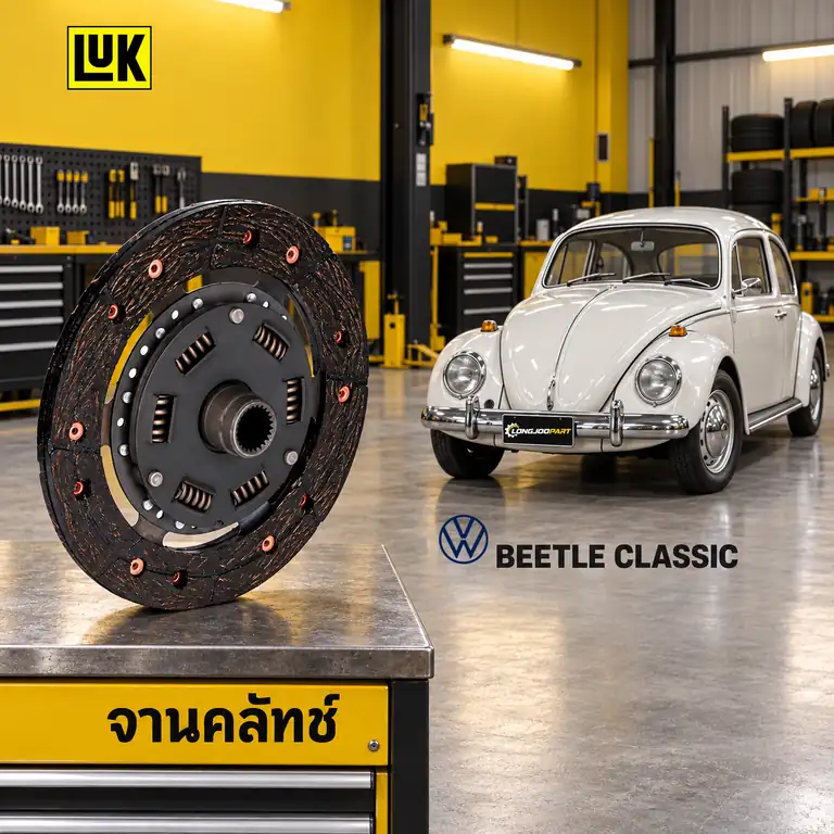 จานคลัทช์ LUK 318 0001 17 — จานคลัทช์ เต่า 1.3 Beetle Classic