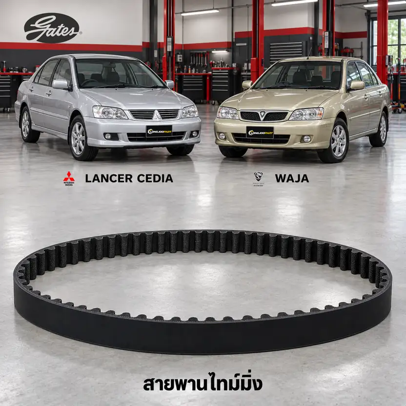 สายพานไทม์มิ่ง GATES T1353 — 4G18 Lancer Cedia 1.6 SOHC ปี 2001 CS3A, Waja