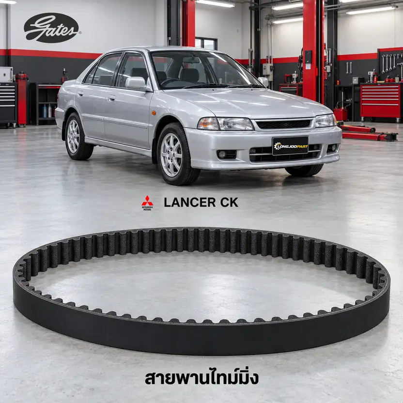 สายพานไทม์มิ่ง GATES T612 — 4G92 DOHC Mirage, Lancer 2.0