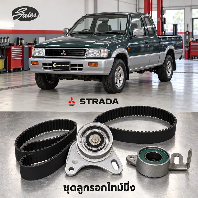 ชุดลูกรอกไทม์มิ่ง GATES TCK-961N — ชุดไทม์มิ่ง+บาลานซ์ 4D56 L200 ปี 1993, Strada 2500, H100 2.5TD
