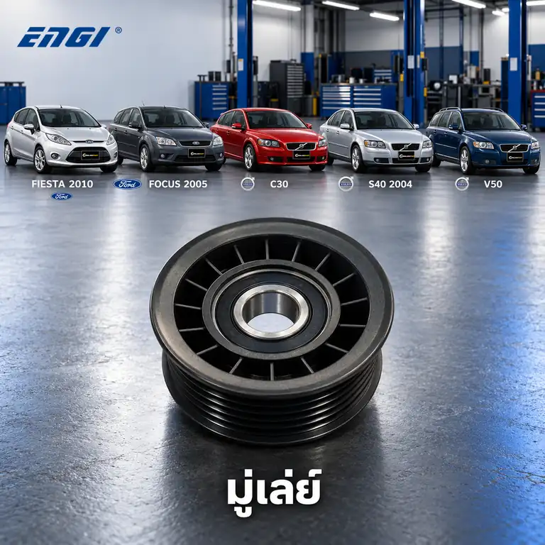 มู่เล่ย์ ENGI EG60576 — มู่เลย์สายพาน 6ร่อง Fiesta Focus, C30 S40 V50