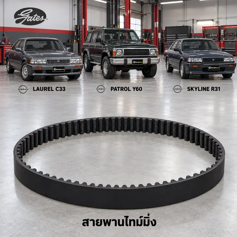 สายพานไทม์มิ่ง GATES T1159 — RD28 Laurel, Patrol, Skyline