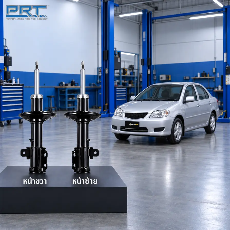 โช้คอัพ PRT STD — Vios (NCP42) ปี 2002–2007