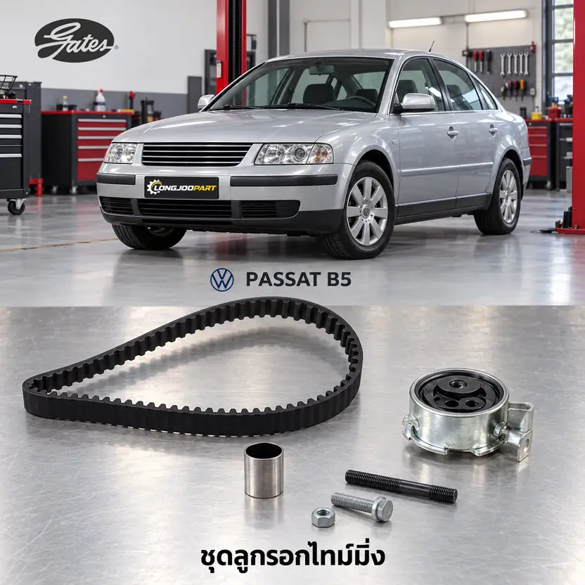 ชุดลูกรอกไทม์มิ่ง GATES K015569XS — ชุดลูกรอกไทม์มิ่ง Passat 1.9TDI 8V ปี 1997