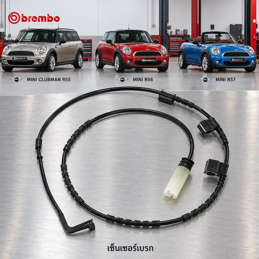 เซ็นเซอร์เบรก BREMBO รหัส A00298 — R55 R56 R57 รุ่นแรก