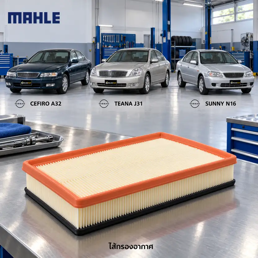 ไส้กรองอากาศ MAHLE รหัส LX 5507 — Cefiro A32, Teana J31, Sunny N16