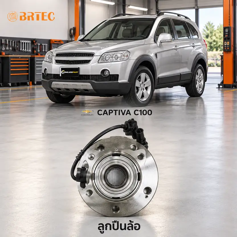 ลูกปืนล้อ BRTEC รหัส 990931A — ดมุ +ลูกปืนล้อหลงั ABS Captiva Y07