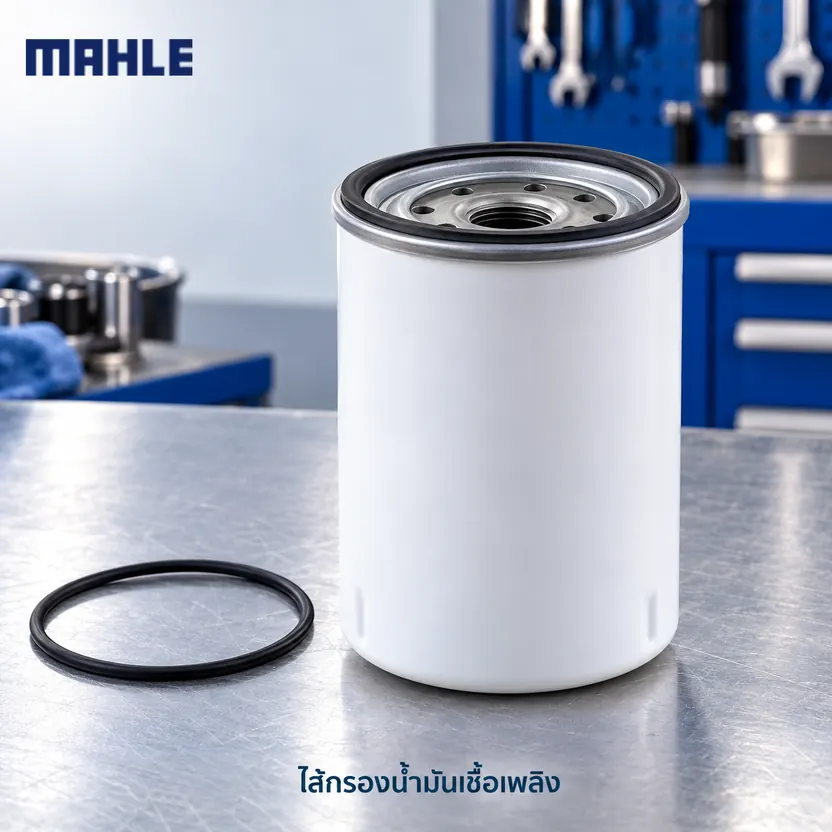 ไส้กรองน้ำมันเชื้อเพลิง MAHLE รหัส KC 362D — DH12 D9B D12 / Volvo Bus, Truck
