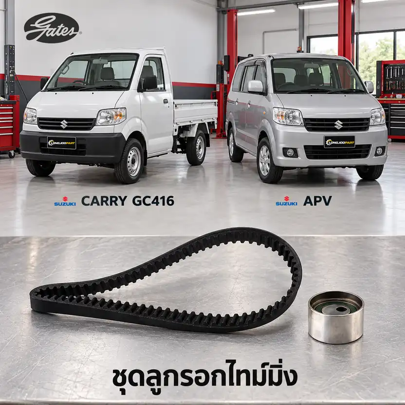 ชุดลูกรอกไทม์มิ่ง GATES TCK-212N — ชุดลูกรอกไทม์มิ่ง G16B Carry 1.6 ปี 2006, APV