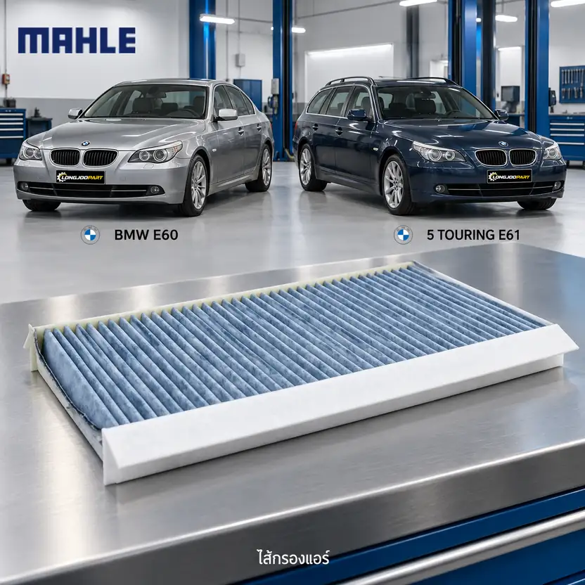 ไส้กรองแอร์ MAHLE รหัส LAK 197 — 5 (E60 E61) ใช้ 2ชิ้น