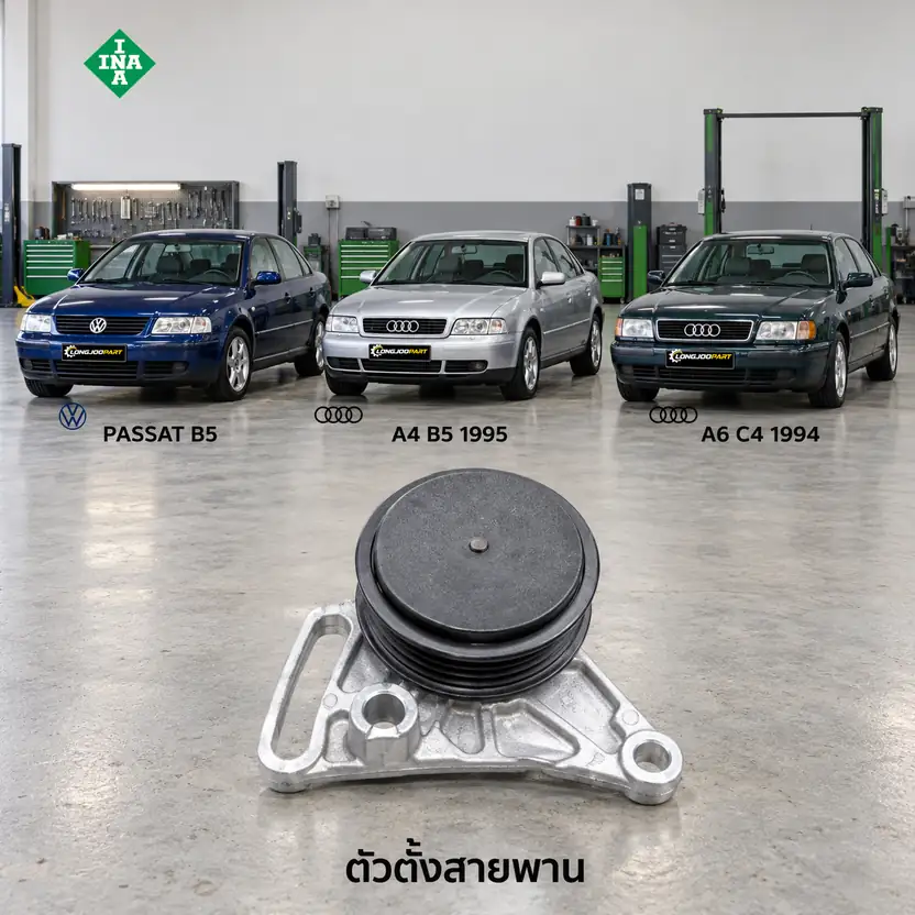 ตัวตั้งสายพาน INA 531 0309 10 — ชุดตั้งสายพาน Passat, A4 A6