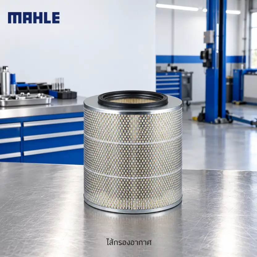 ไส้กรองอากาศ MAHLE รหัส LX 2814 — D12A D9B / Volvo Bus, Truck
