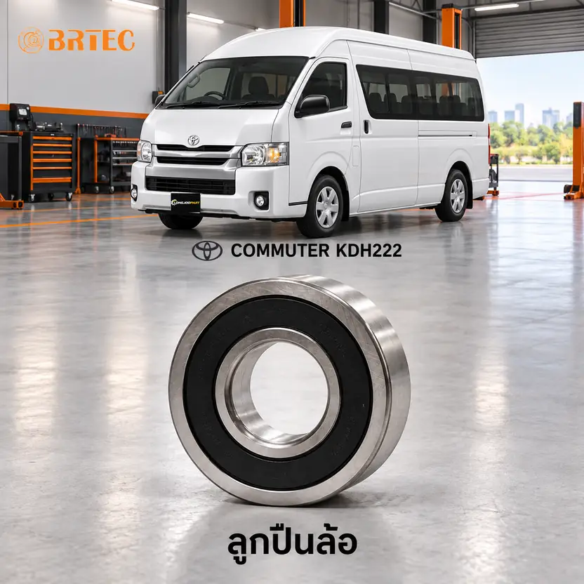 ลูกปืนล้อ BRTEC รหัส 960838 — ลูกปืนล้อหลงั Commuter KDH222 Y05