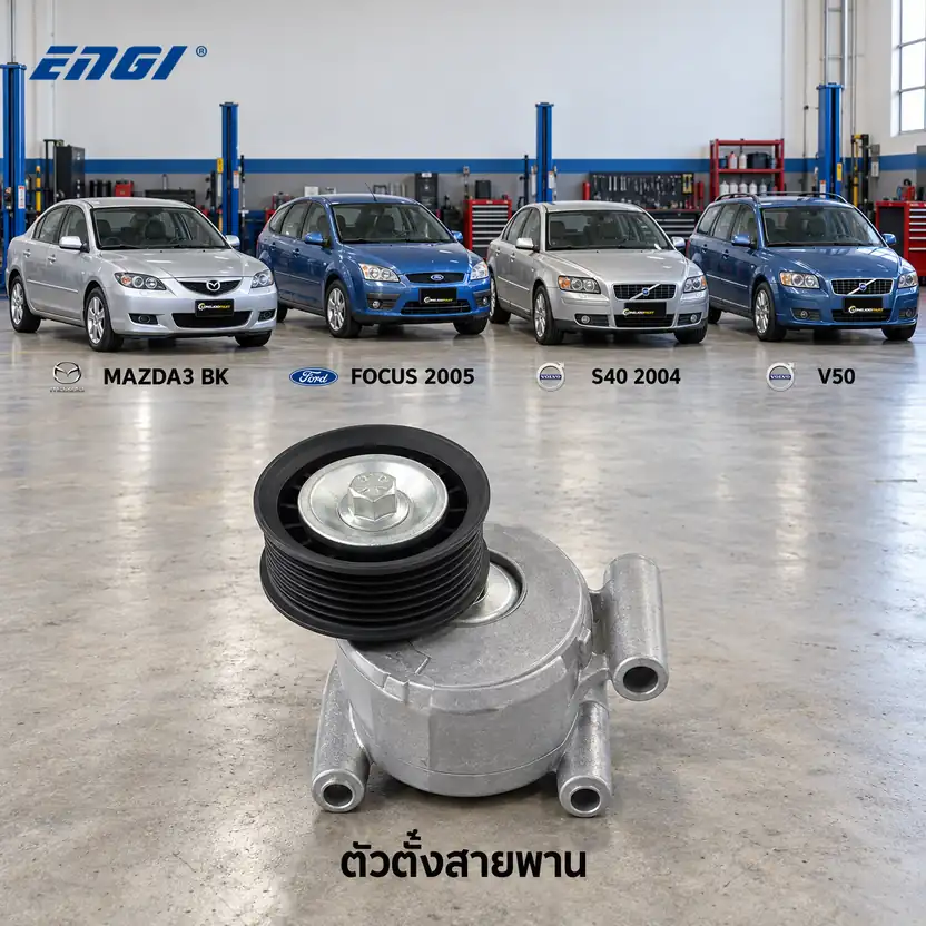 ตัวตั้งสายพาน ENGI EG90032 — ชุดตั้งสายพาน LF MAZ3 2.0 ปี 2004, Focus 1.8/2.0, S40 V50
