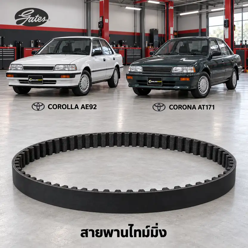 สายพานไทม์มิ่ง GATES T239 — 4AF Corolla AE90, AT171