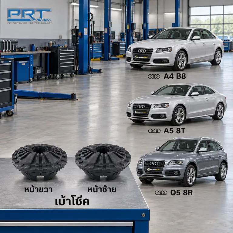 เบ้าโช้ค PRT รหัส 610-1098 — เบา้ โช้คหน้า-R/L AUDI A4 A5 Q5 ปี 2008–2017