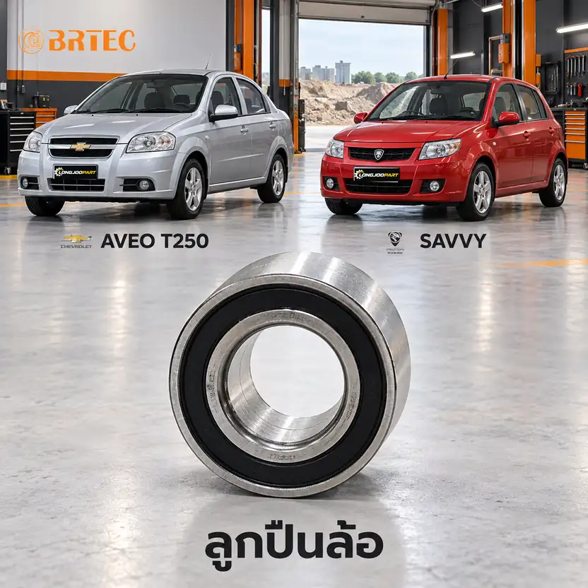 ลูกปืนล้อ BRTEC รหัส 960089 — ลูกปืนล้อหน้า Aveo Y06, Savvy Y08