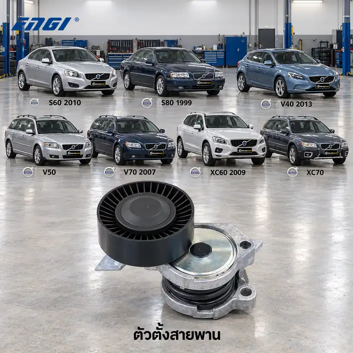 ตัวตั้งสายพาน ENGI EG90160 — ชุดตั้งสายพาน S60-80 V40-70 XC60 XC70