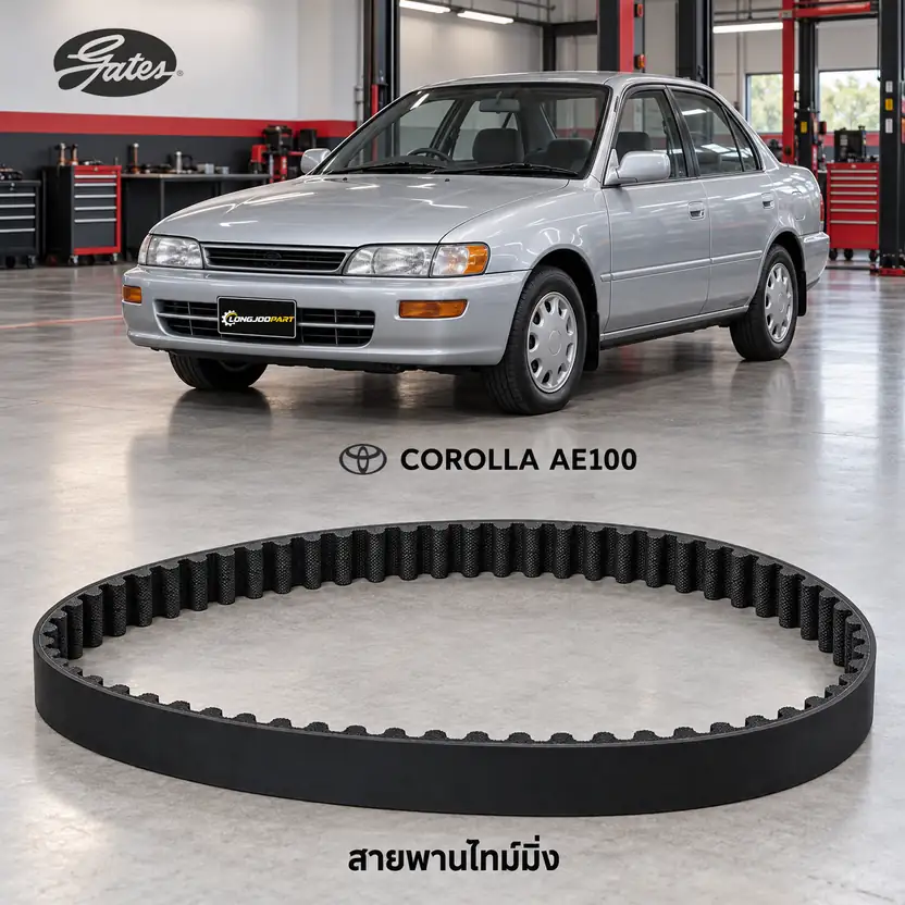 สายพานไทม์มิ่ง GATES T136 — 3E Corolla 1.5 EE108