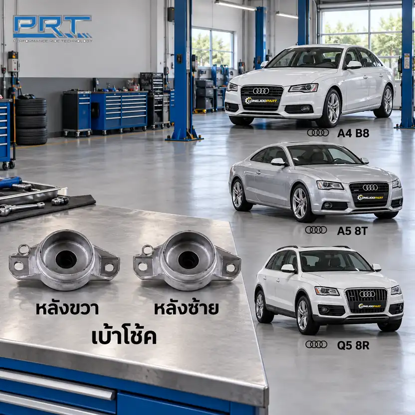 เบ้าโช้ค PRT รหัส 610-2564 — เบา้ โช้คหลงั -R/L AUDI A4 A5 Q5 ปี 2008–2017