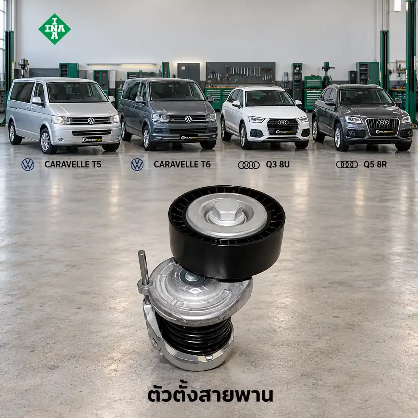 ตัวตั้งสายพาน INA 534 0164 10 — ชุดตั้งสายพาน 2.0TDI T5 T6, Q3 Q5