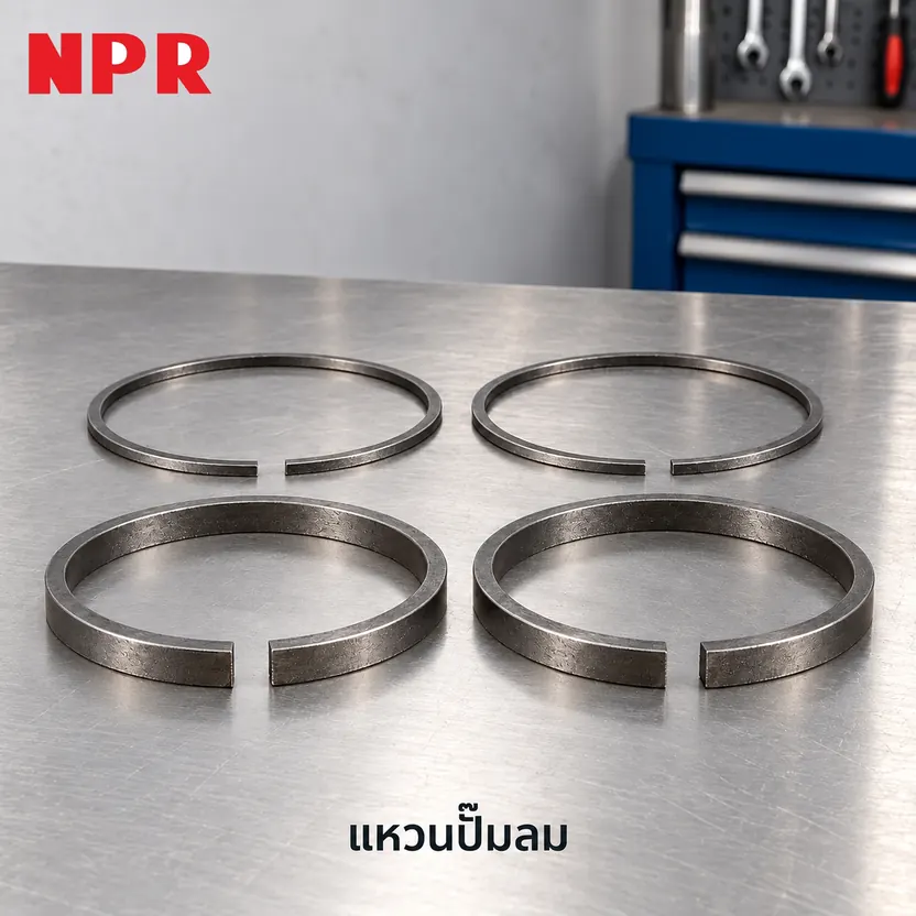 แหวนปั๊มลม NPR 6HE1 FTR12K Zexel Size STD — SDJ03001