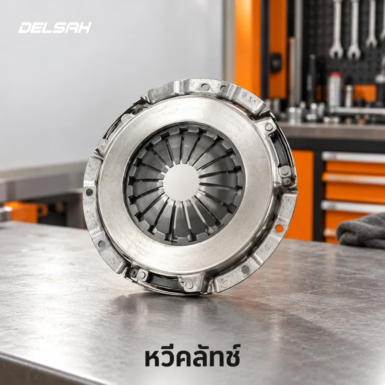 หวีคลัทช์ DELSAH XL0599Y — หวีคลัทช์ 9นิ้ว 2L Mighty-X, LN8# RN10# LH112