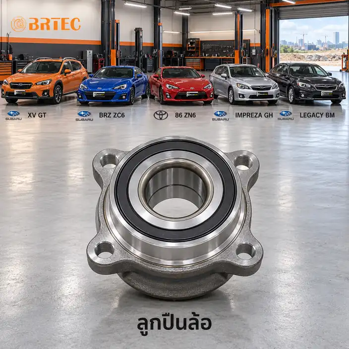 ลูกปืนล้อ BRTEC รหัส 995206A — ดมุ +ลูกปืนล้อหลงั ABS XV(GT) Y18,BR-Z Y12, GT86, Impreza Y08, Legacy Y09 / ดมุ +ลูกปืนล้อหลงั ABS XV(GT) Y18, BR-Z Y12, GT86, Im