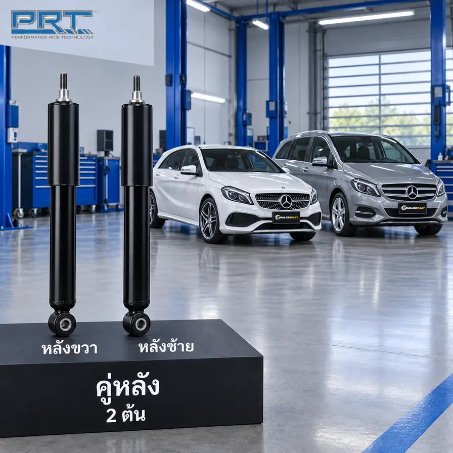 โช้คอัพ PRT STD — W176 (A-Class) W246 (B-Class) ปี 2013–2018 / C117 X117 (CLA) ปี 2013–2018