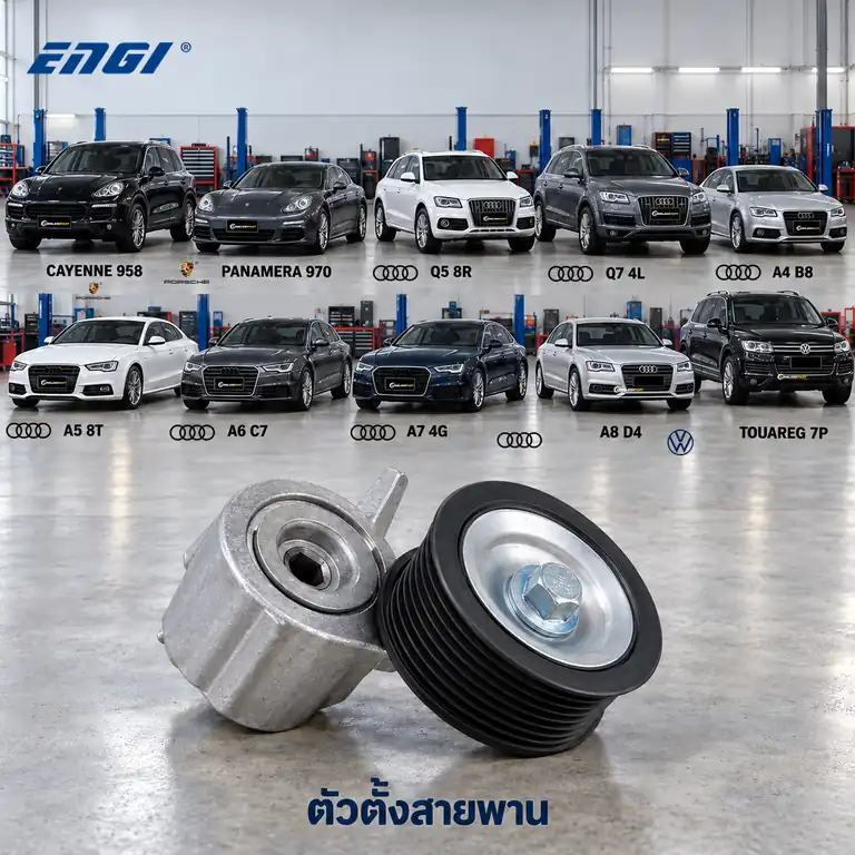 ตัวตั้งสายพาน ENGI EG90300 — ชุดตั้งสายพาน Cayenne 3.0S E, Panamera, Q5-7 A4-8, Touareg