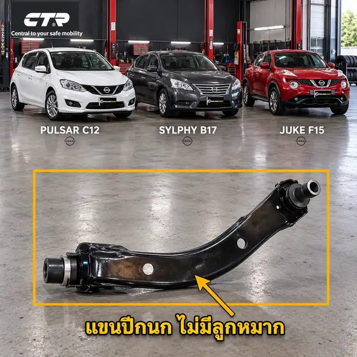 ลูกหมาก CTR รหัส CQ0571R — บน หน้า R