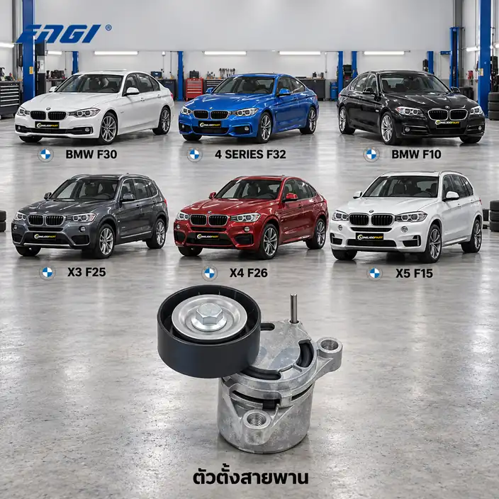 ตัวตั้งสายพาน ENGI EG90922 — ชุดตั้งสายพาน B47 N47 F30 F32 F10 F25 F26 F15