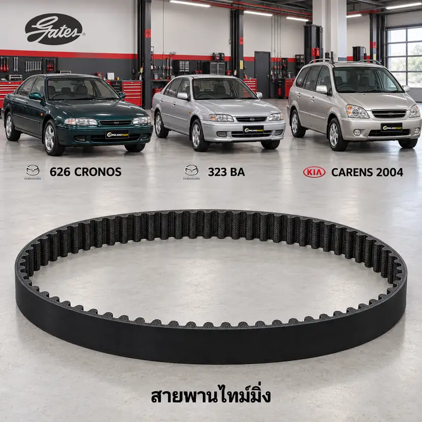 สายพานไทม์มิ่ง GATES T228 — FS 626, Protégé, Cronos 2.0, Carens