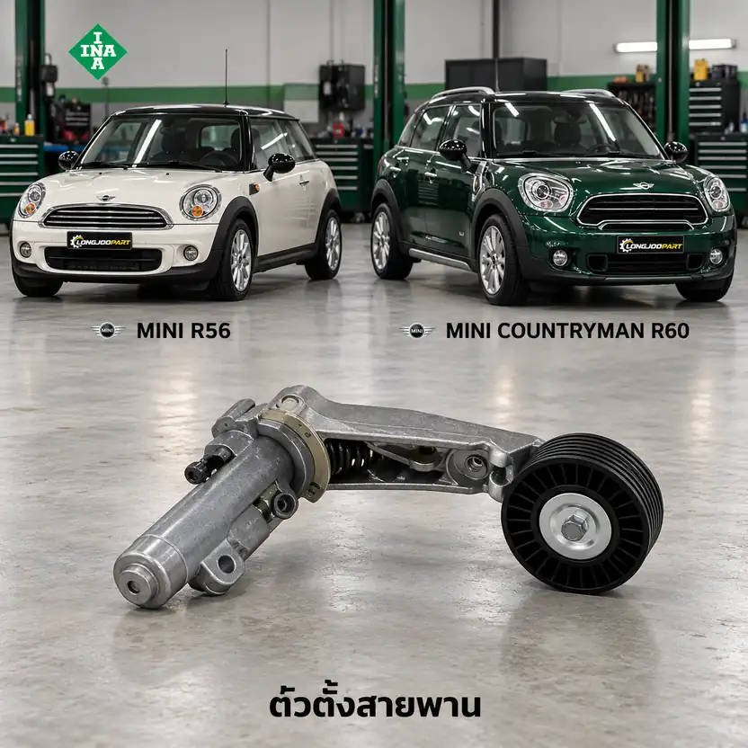 ตัวตั้งสายพาน INA 534 0318 10 — ชุดตั้งสายพาน N16 Cooper R56-60, Citroen Peugeot