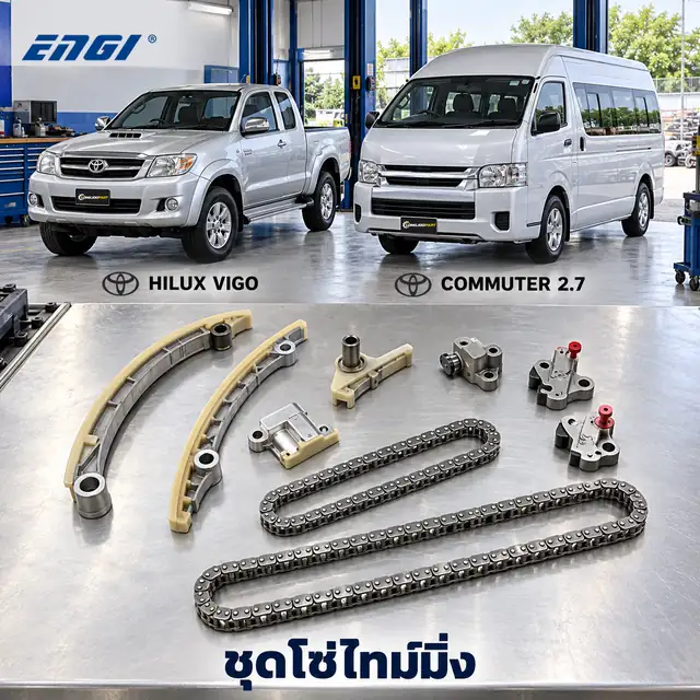 ชุดโซ่ไทม์มิ่ง ENGI ECK-TY020N — ชุดโซ่ไทม์มิ่ง 2TR Vigo 2.7, Commuter
