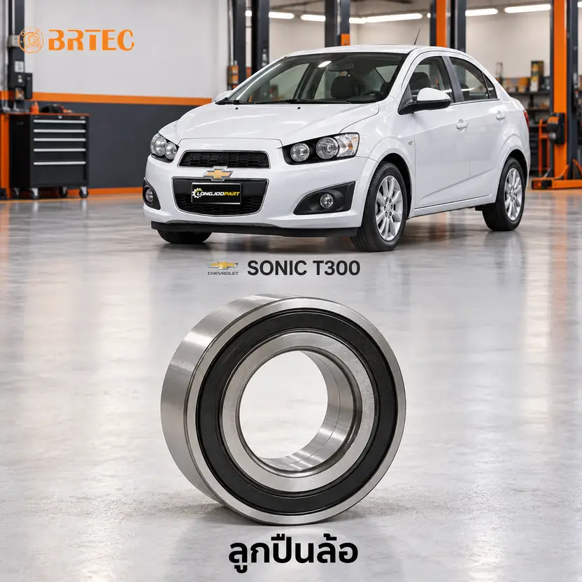 ลูกปืนล้อ BRTEC รหัส 960361A — ลูกปืนล้อหน้า ABS Sonic Y12