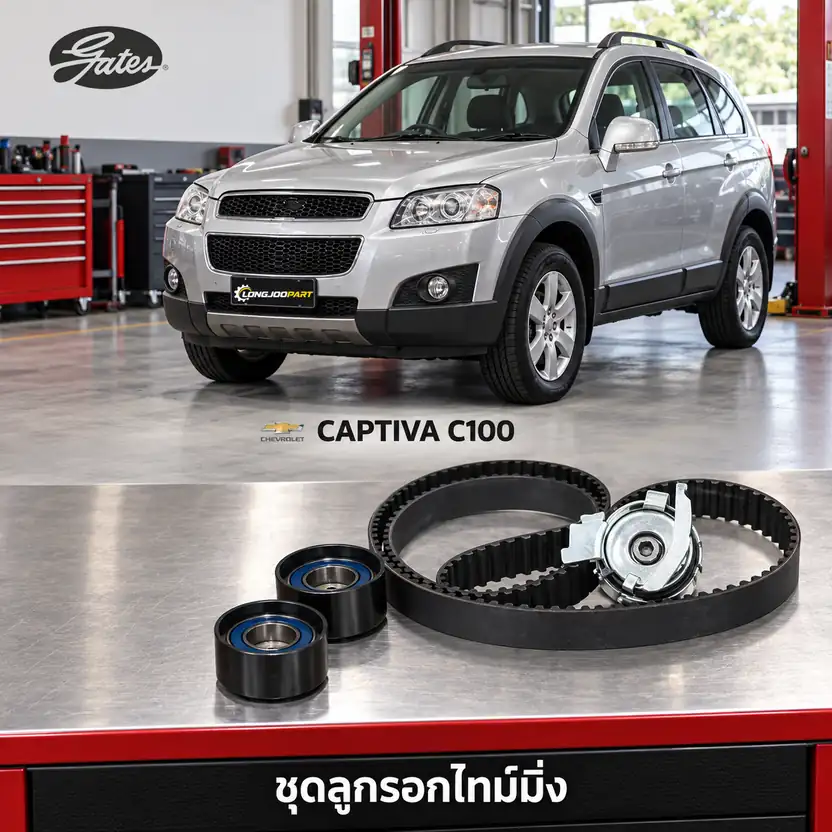 ชุดลูกรอกไทม์มิ่ง GATES K025461XS — ชุดลูกรอกไทม์มิ่ง Z24SED Captiva 2.4 ปี 2007–2011