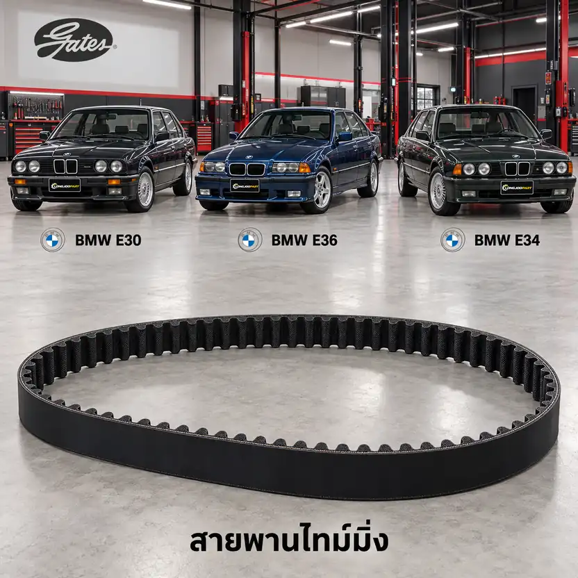 สายพานไทม์มิ่ง GATES T910 — M40 / 3 (E30 E36) 5 (E34)