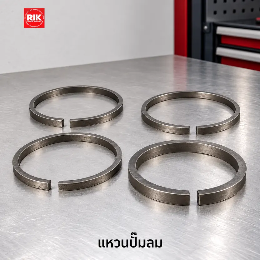 แหวนปั๊มลม RIK RD8 PE6 Nissan UD Size STD — 24070-FV-STD
