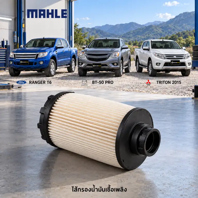ไส้กรองน้ำมันเชื้อเพลิง MAHLE รหัส KX 626 — Ranger 2.2/3.2 ปี 2012, BT50 Pro, Triton 2.4 ปี 2015
