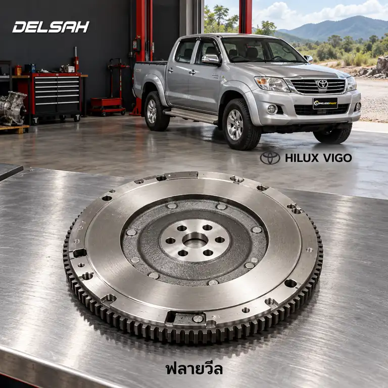 ฟลายวีล DELSAH XL0257FL — ฟลายวีล 10.2นิ้ว 1KD KUN25-26