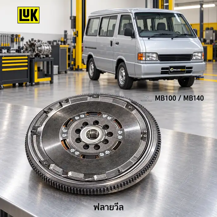 ฟลายวีล LUK 415 0098 10 — DMF ฟลายวีล OM662 MB100 MB140 2.9D, Ssangyong