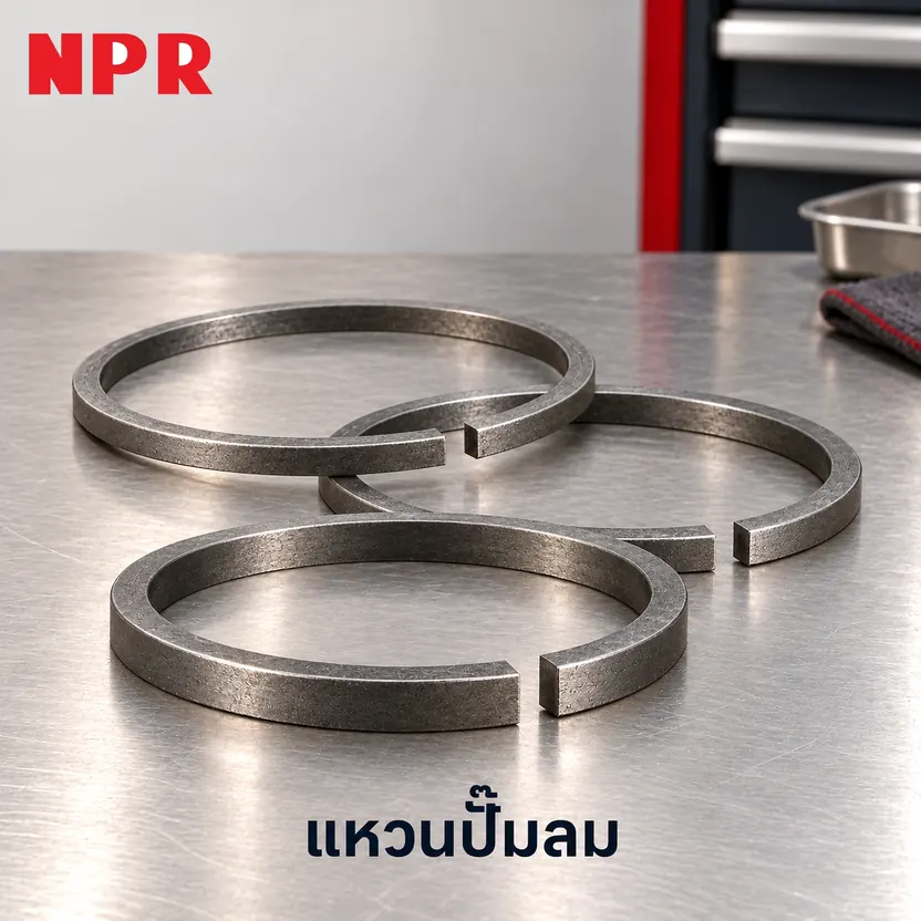 แหวนปั๊มลม NPR NE6 Nissan UD Size STD — YAS06001