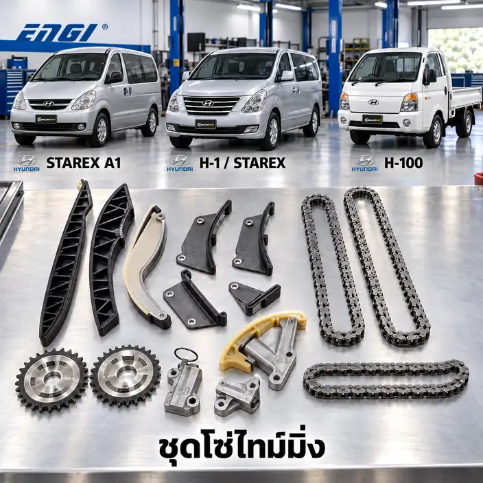 ชุดโซ่ไทม์มิ่ง ENGI ECK-HY003S — ชุดโซ่ไทม์มิ่ง+เฟือง D4CB H1 (A1,A2), H100