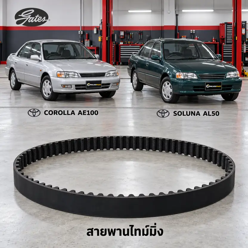 สายพานไทม์มิ่ง GATES T1134 — 4A-FE Corolla AE100, 5A-FE Soluna