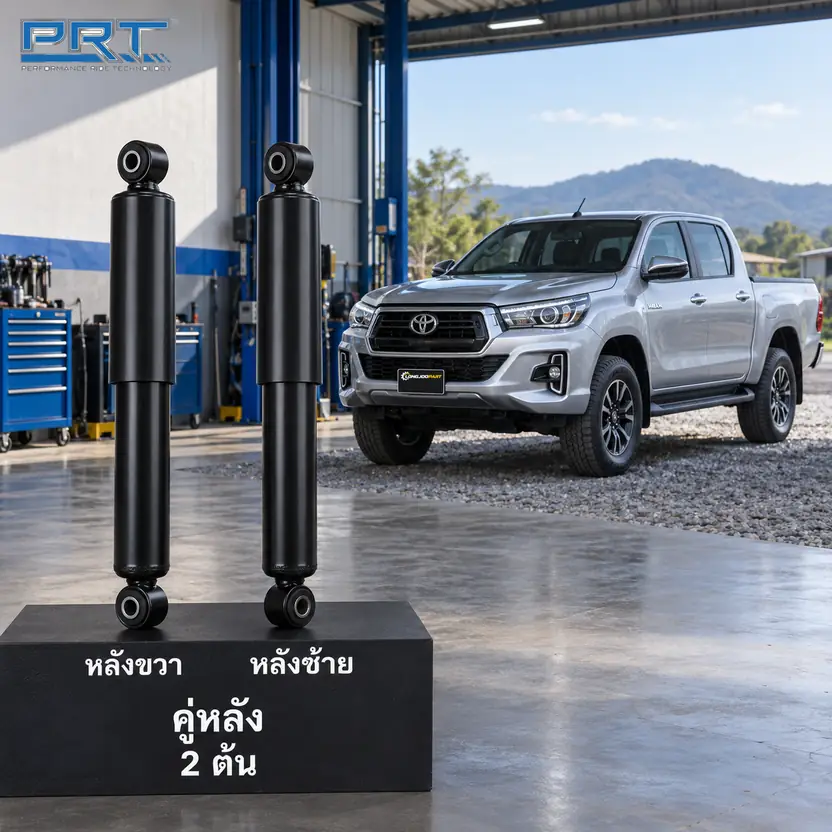โช้คอัพ PRT STD — Revo 4x4 4x2 ยกสงู ปี 2015–
