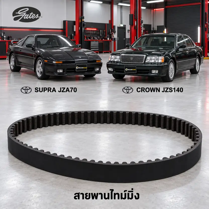 สายพานไทม์มิ่ง GATES T923 — 1JZ-GE Supra JZA70, Crown